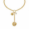 Celestial Sun & Moon Lariat