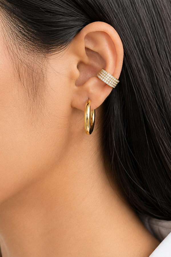 Luxe Pavé Ear Cuff