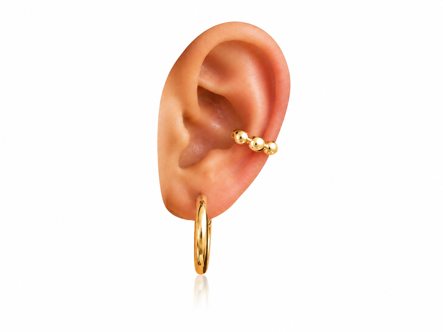 Golden Trio Ear Cuff
