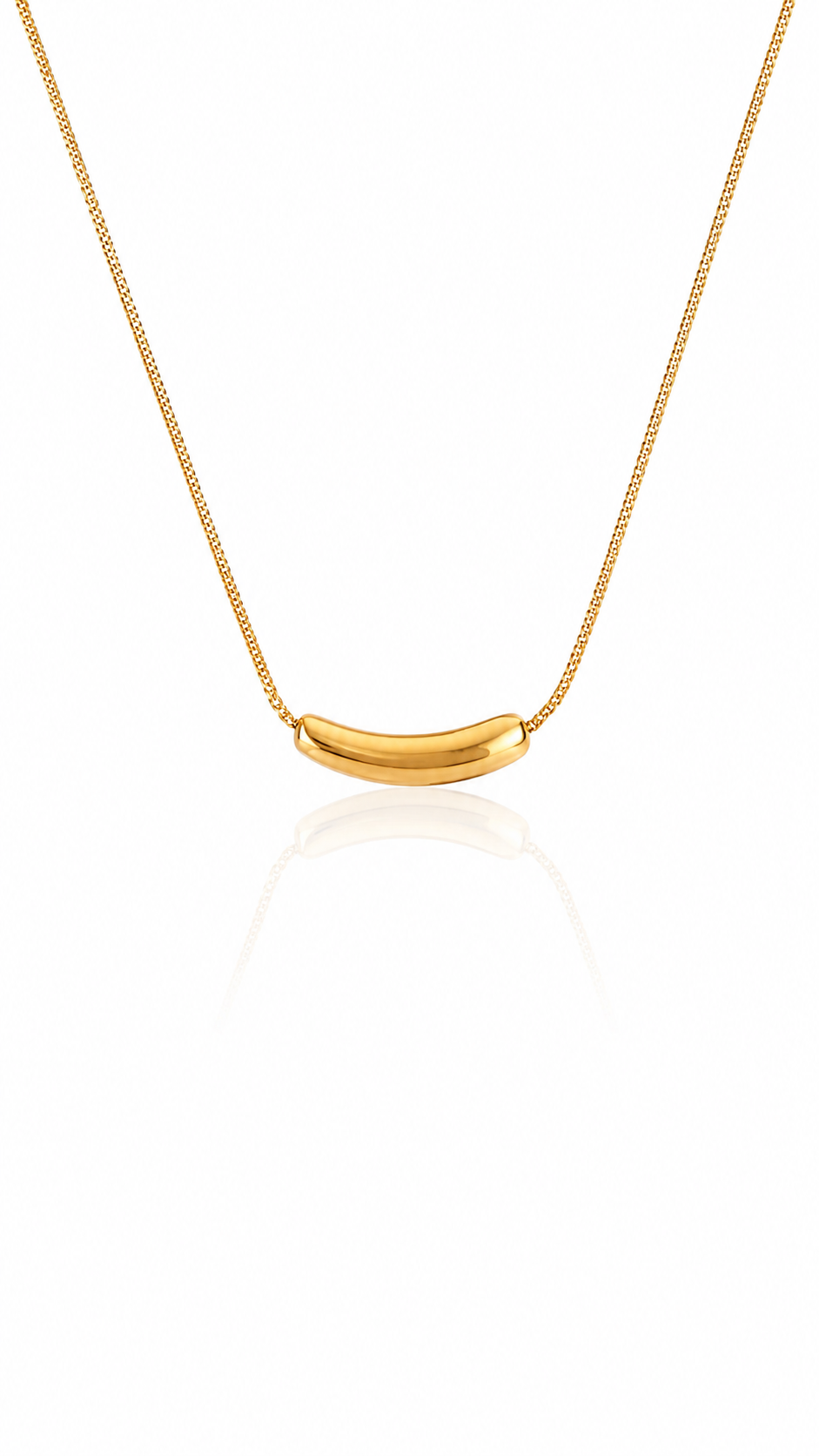 Auric Curve Necklace