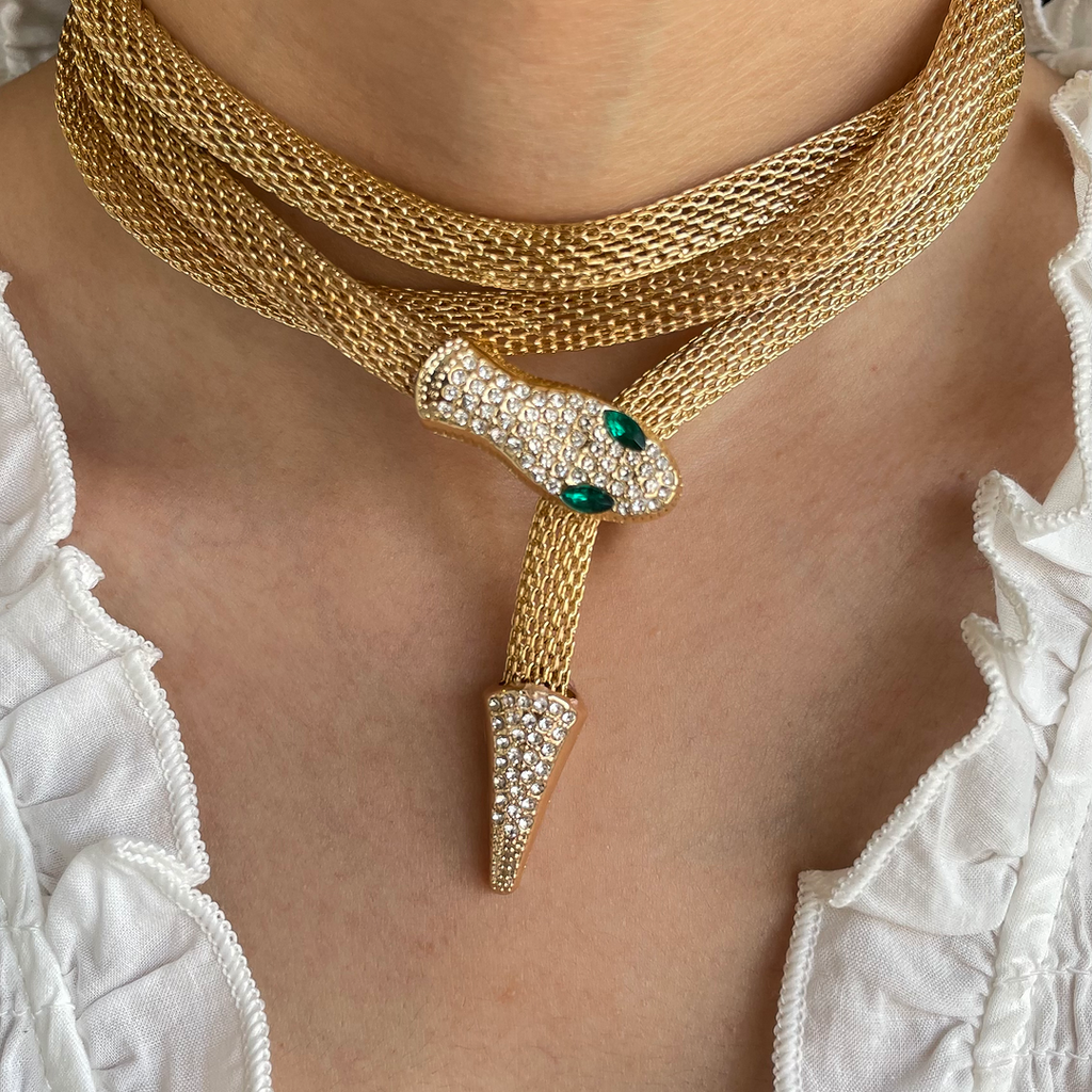Snake Mesh Choker